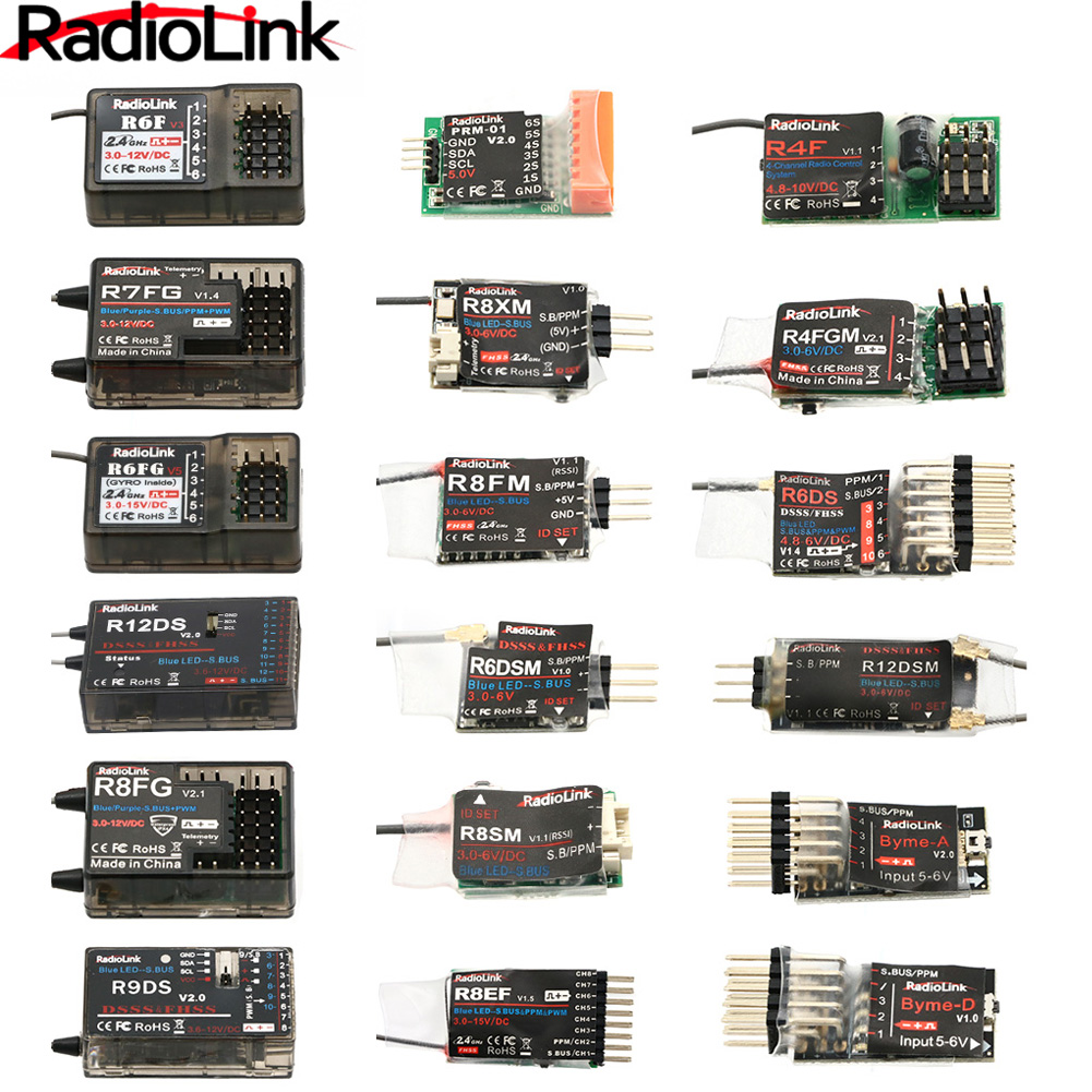 Eachine Drone E010 - Radiolink R12DSM R12DS R9DS R8SM R8EF