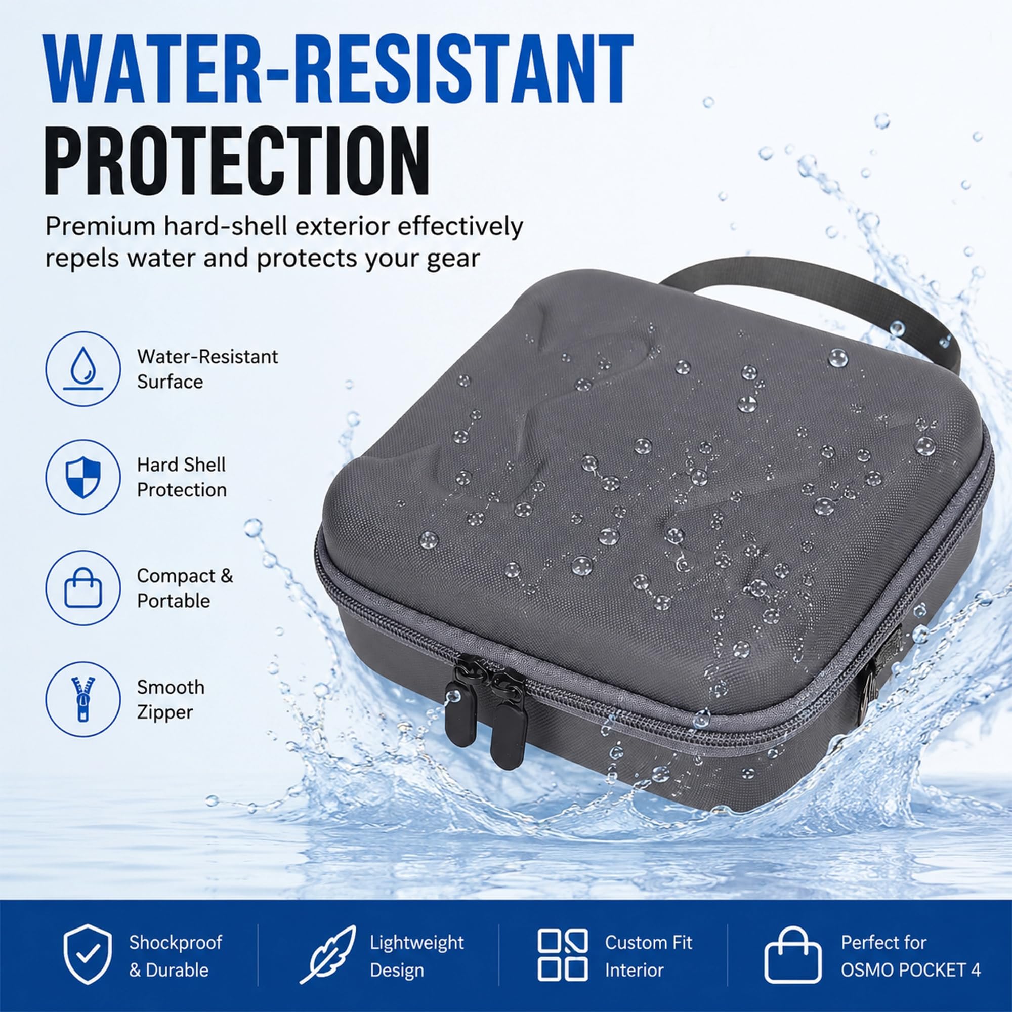 Carrying Case for DJI Osmo Poc - đánh giá và giá Drone Camera Case