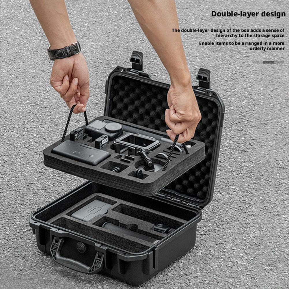 2 Layers Hard Case For DJI Osm - đánh giá và giá Drone Camera Case
