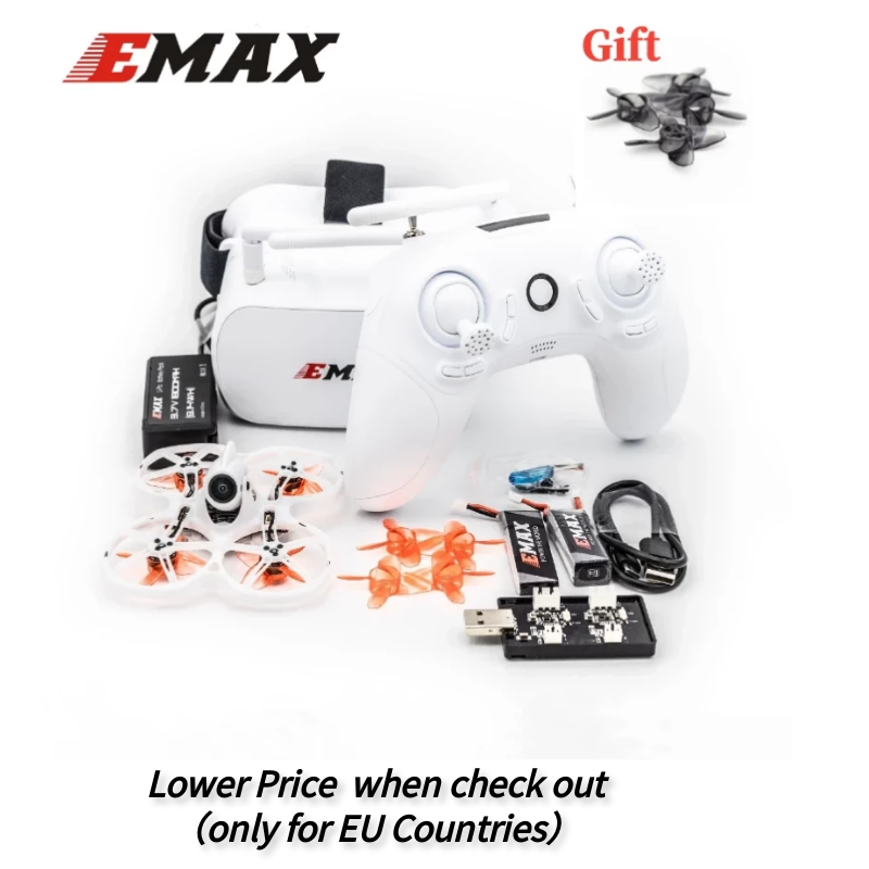 Emax Tinyhawk II 2 RTF FPV Máy - đánh giá và giá Eachine Drone E010