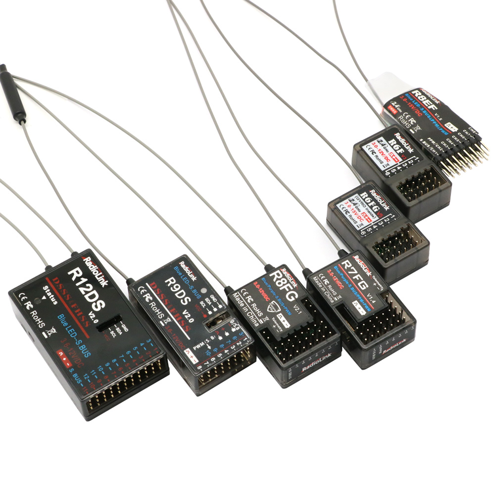 Radiolink R12DSM R12DS R9DS R8 - đánh giá và giá Eachine Drone E010